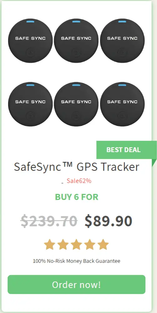 SafeSync™ GPS Tracker price offer